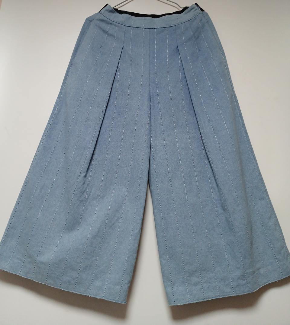 TIME 와이드 큐롯 팬츠