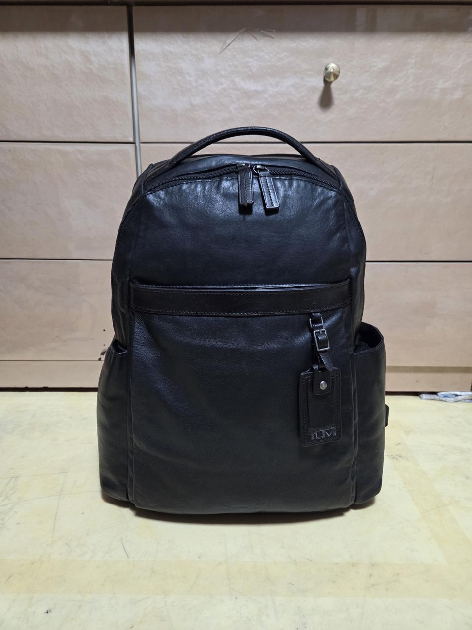 투미 정품 클레이튼 백팩 레더