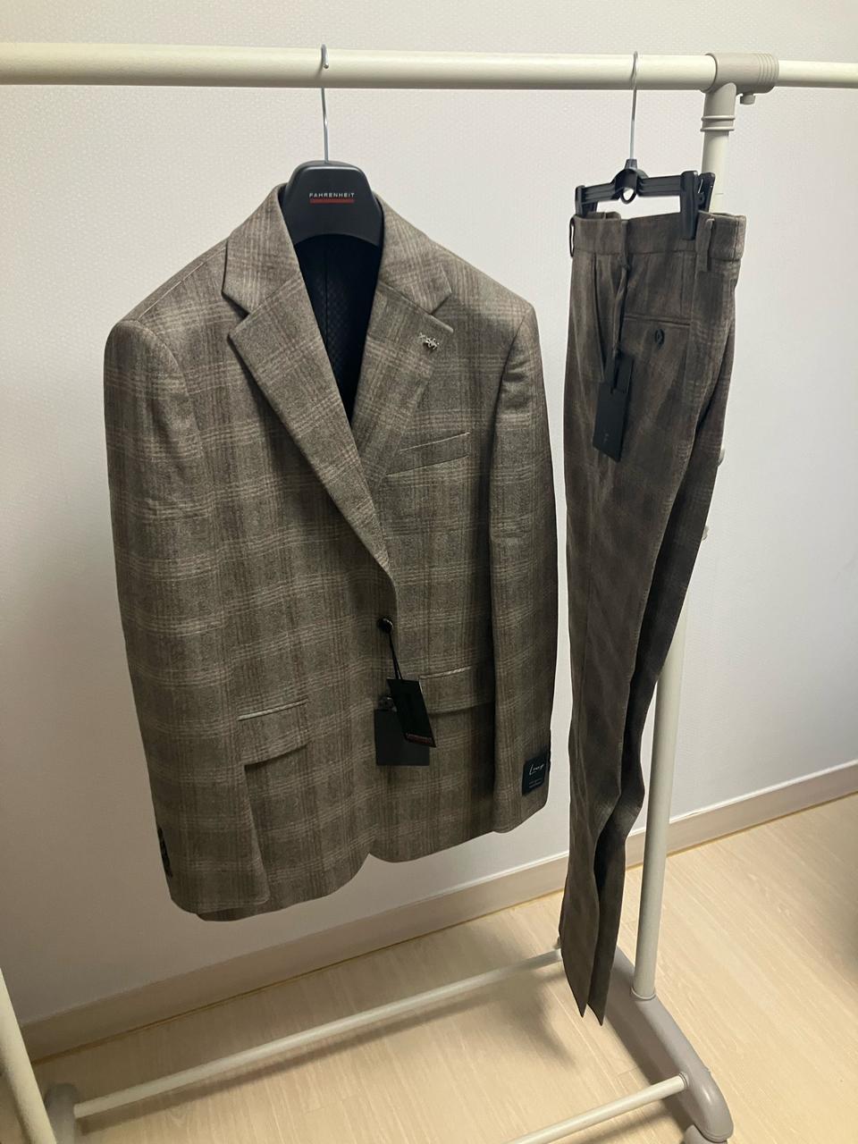 지이크 파렌하이트 이탈리아 수입원단 정장세트 (105/32)