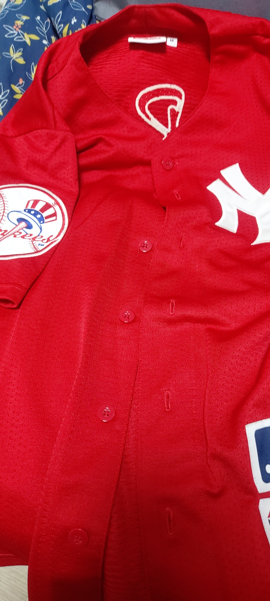 슈프림 양키즈 져지