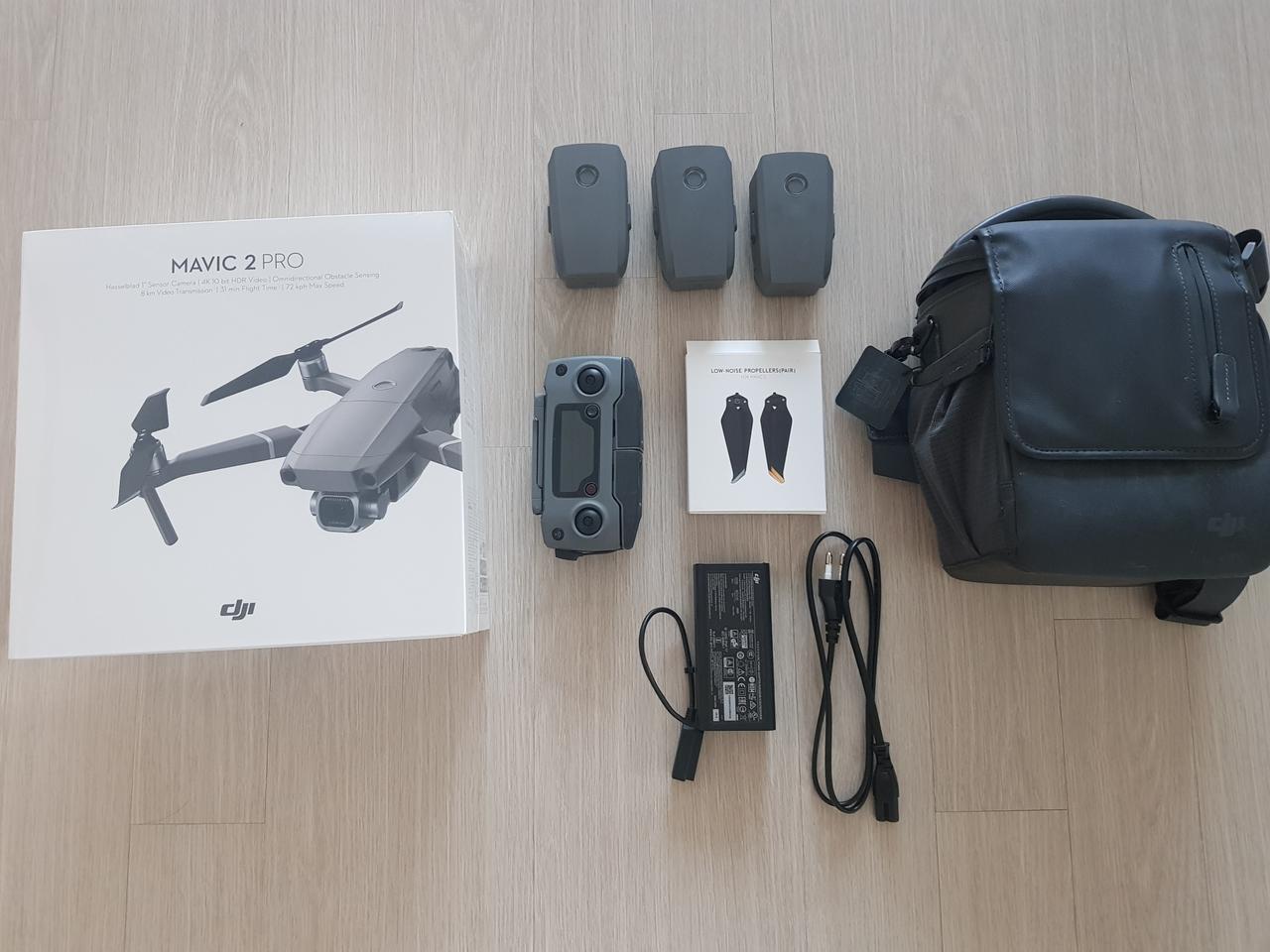 dji 드론 매빅2프로 신품 플라이모어세트 팝니다