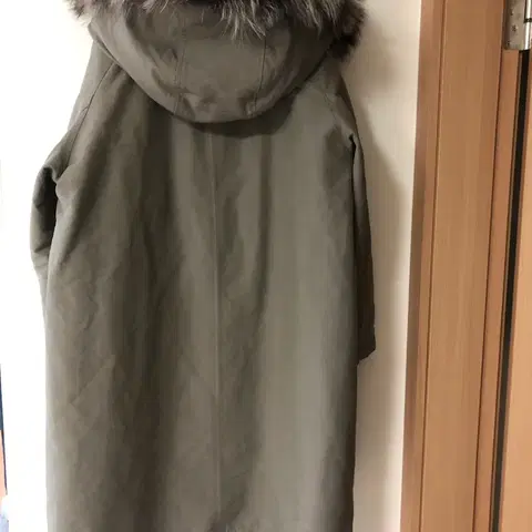 코오롱 에피그램 폭스 덕다운 투웨이 후드 야상패딩 다운 점퍼 자켓 코트