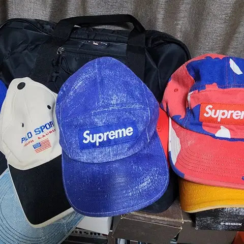 슈프림 데님 캠프팹 22ss