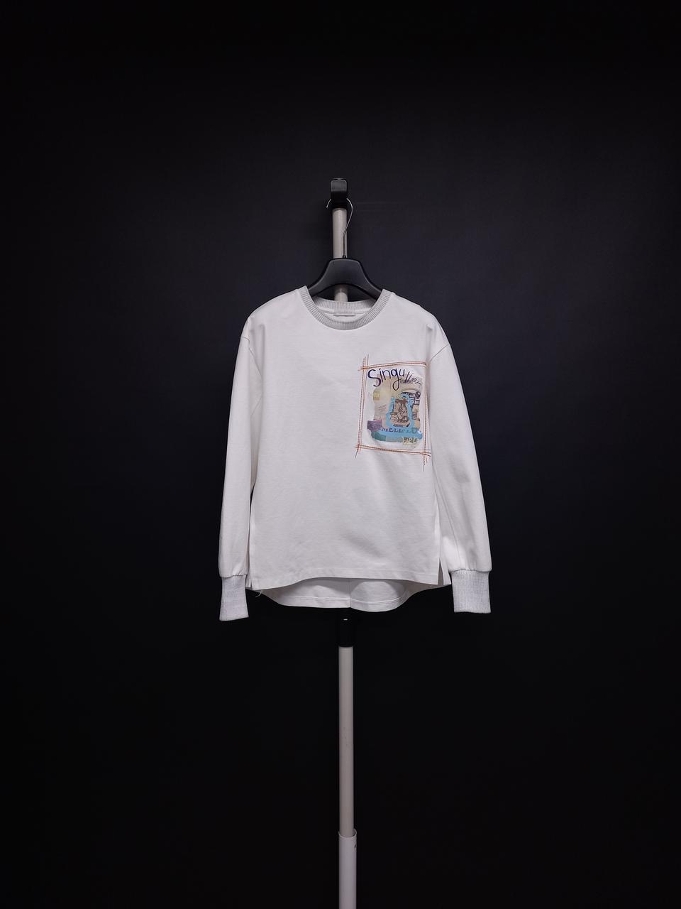 발렌시아 춘추 면 티셔츠 55