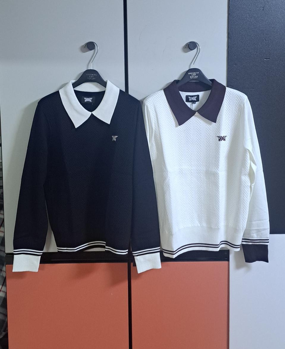 (S.M)PXG WOMEN'S GOLF 카라포인트 스웨트