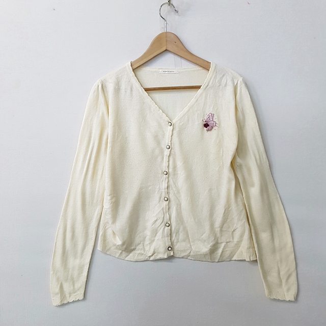 axes femme 엑시즈팜 가디건 아이보리