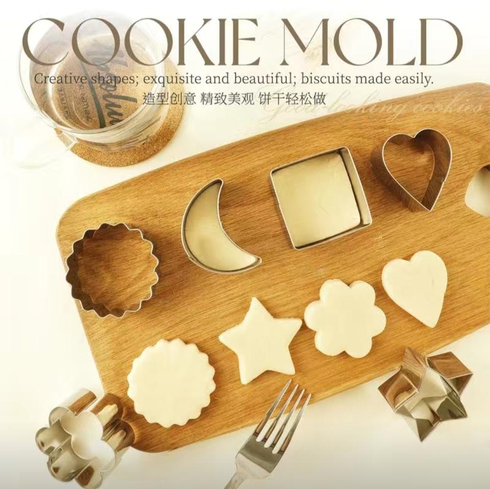 6psc 쿠키 몰드 세트 새상품