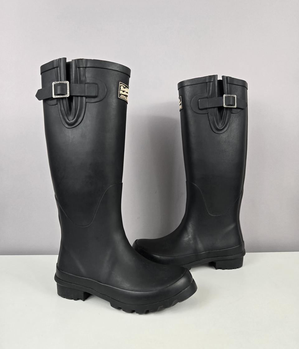 락피쉬 웨더웨어 롱 레인부츠 UK3 (230-235) US36 블랙