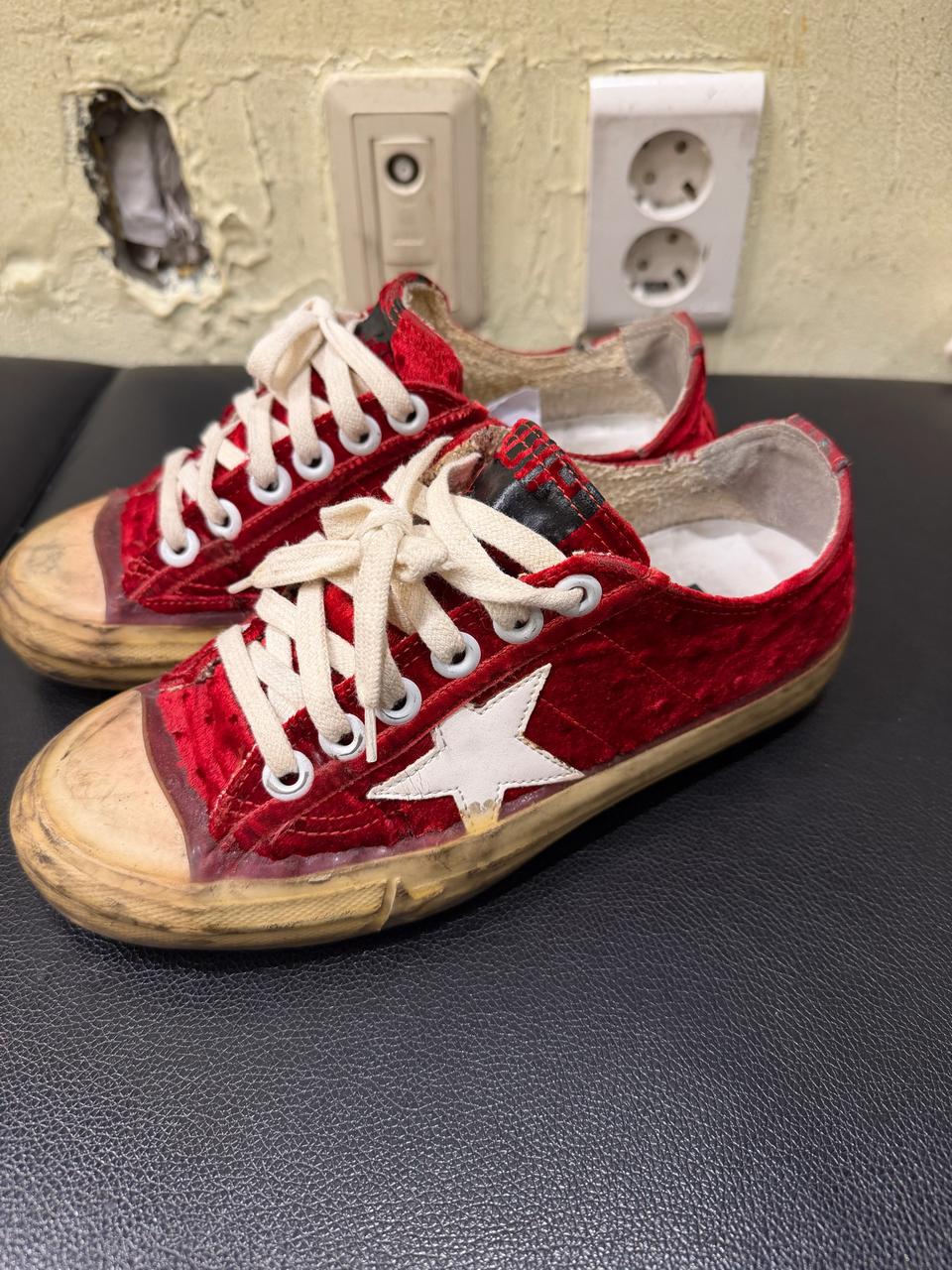 골든구스 레드벨벳 스니커즈