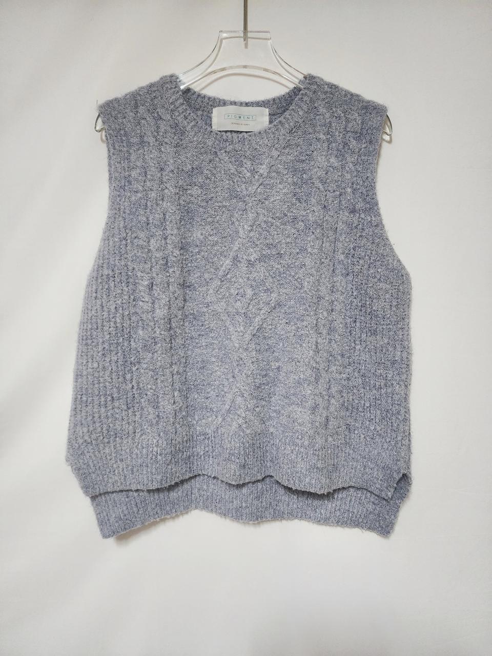 보카시 니트조끼