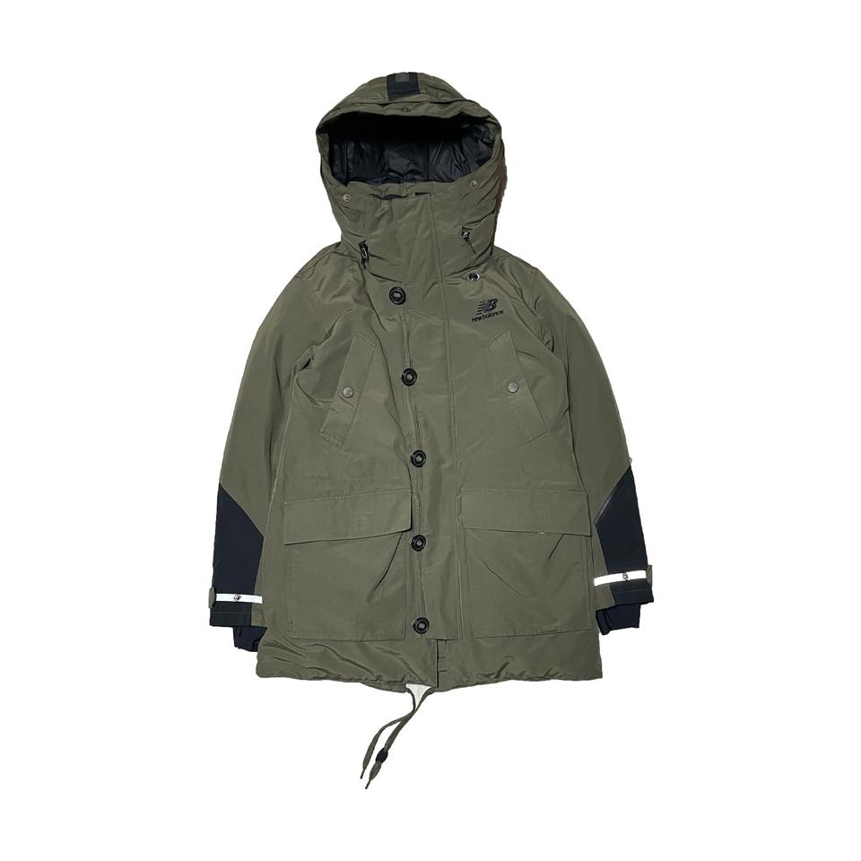 뉴발란스 카메라맨 패딩 점퍼 카키