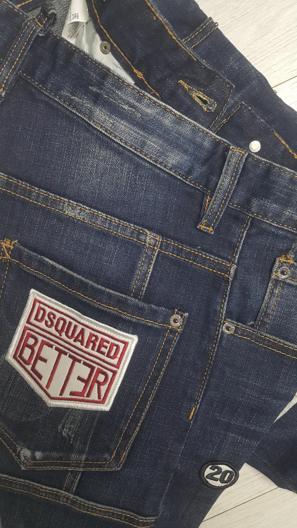 디스퀘어드2(사방스판) 이태리진 32"(No.856)S급! 두께감있음!