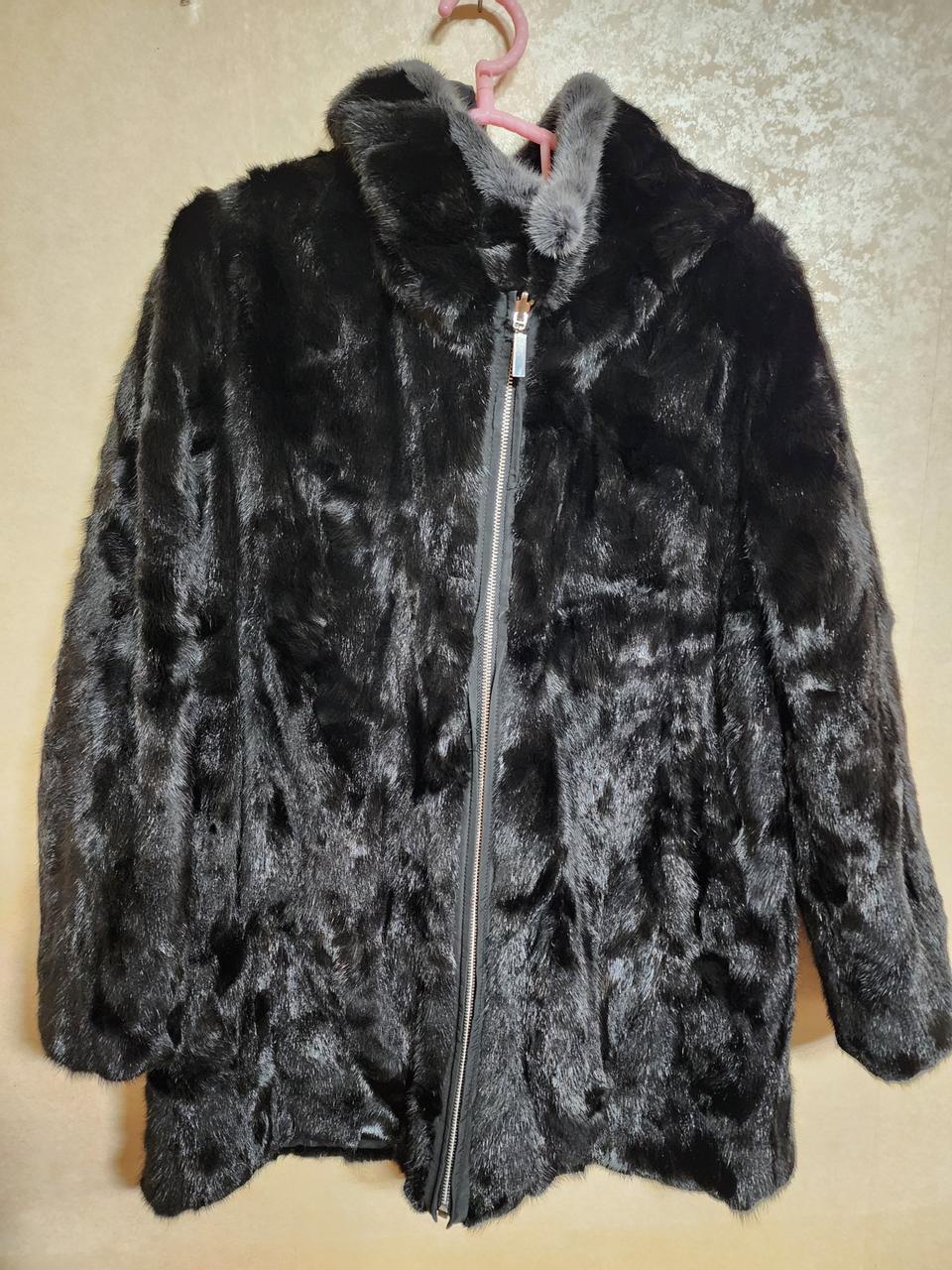 올리비아로렌 밍크코트