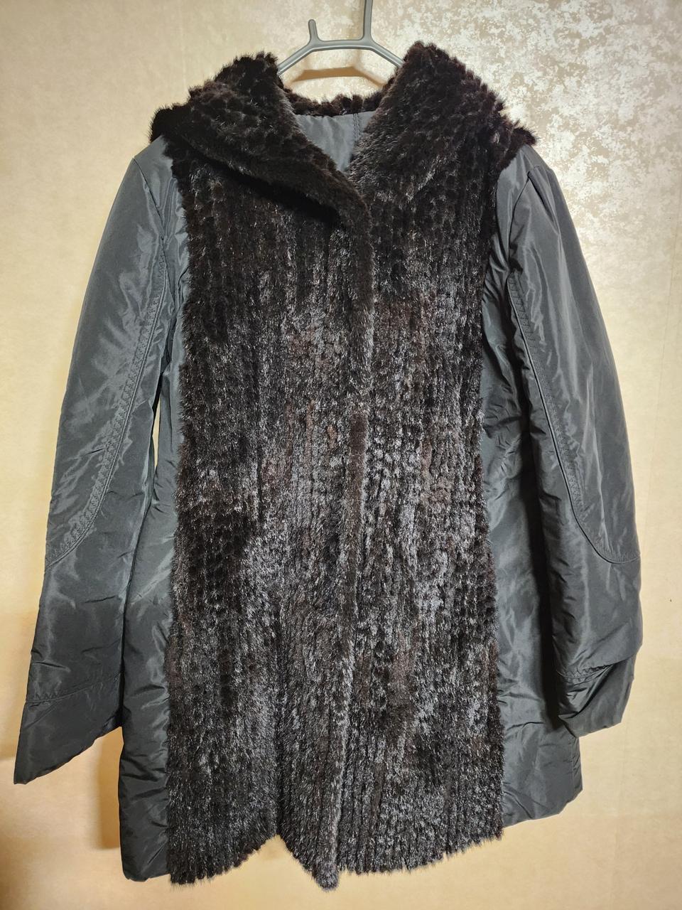 밍크털코트 리버시블