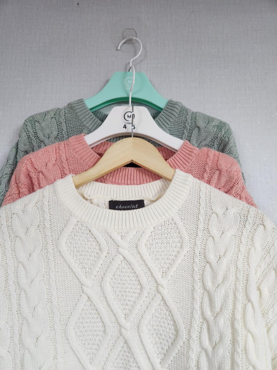 새것)루즈핏 롱니트 3색상