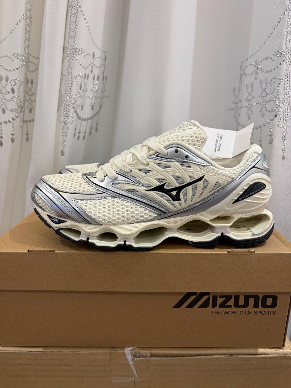 미즈노 웨이브 프로페시 LS 프리스틴 런닝화 운동화 265 270