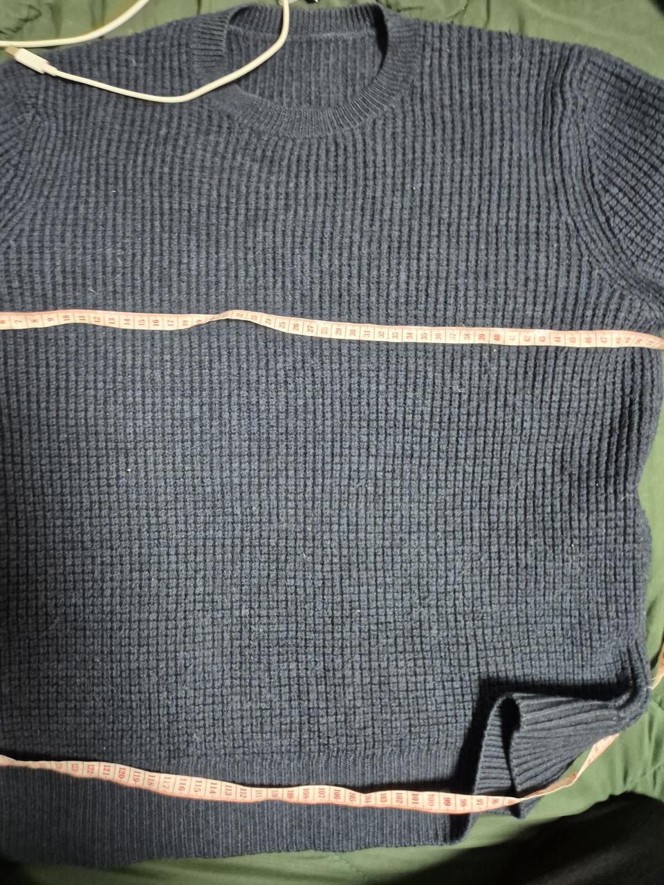 띠어리와플니트