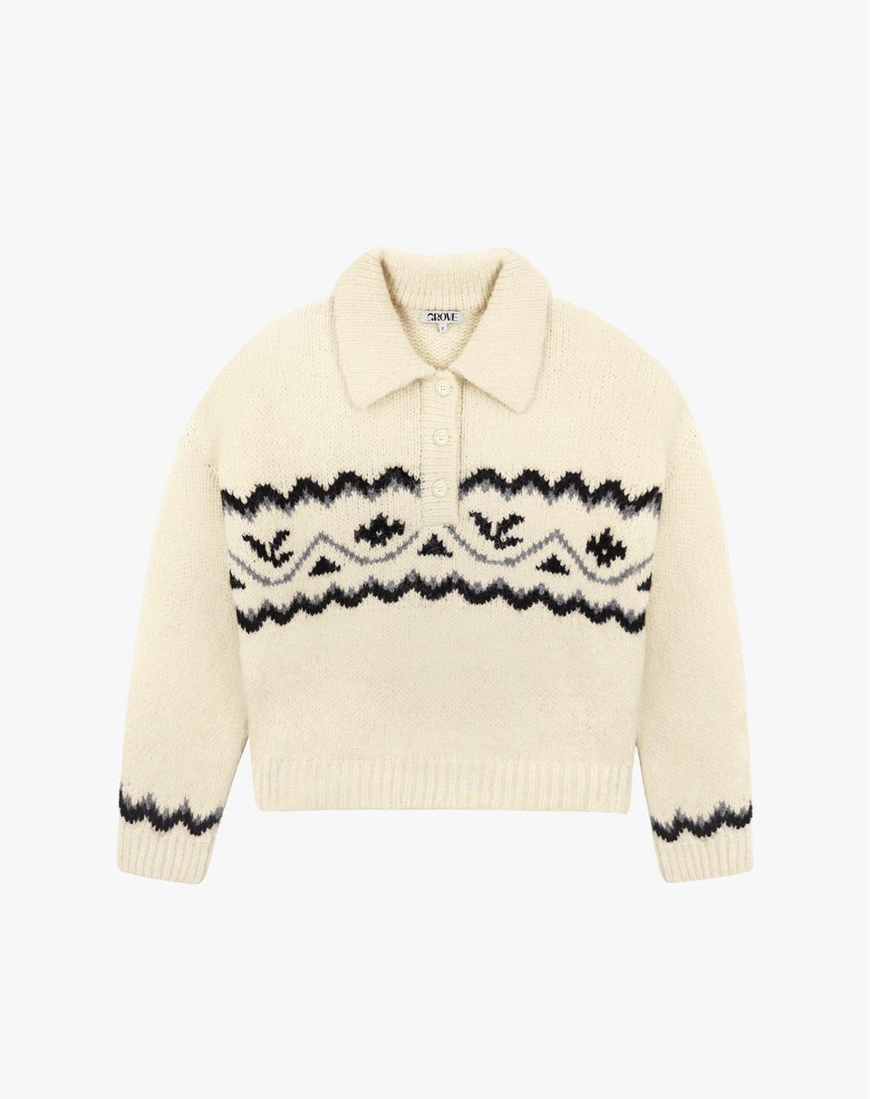 택O) 그로브 AILE 니트 아이보리