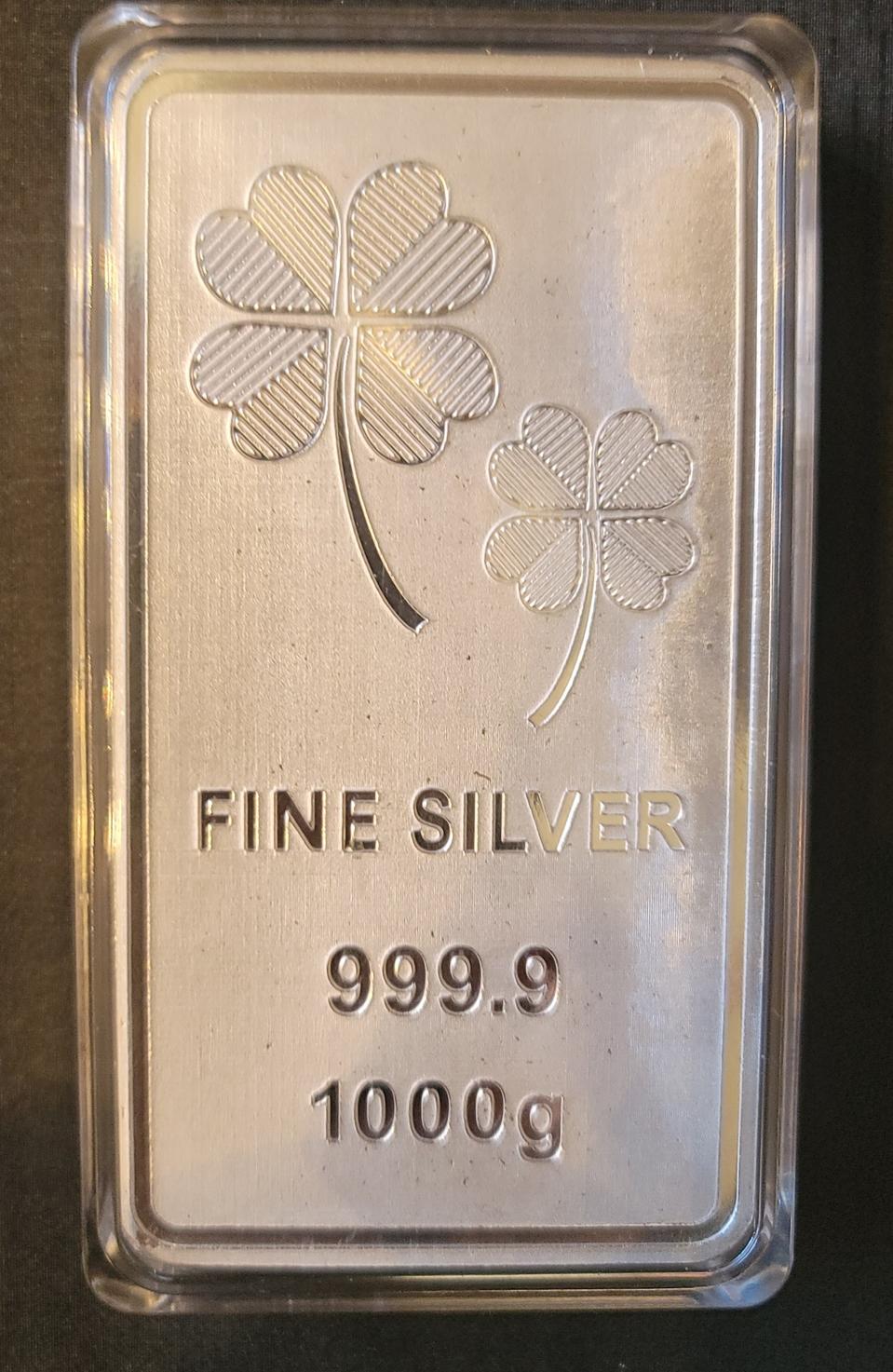 실버바.  1000g.    9999.  포나인