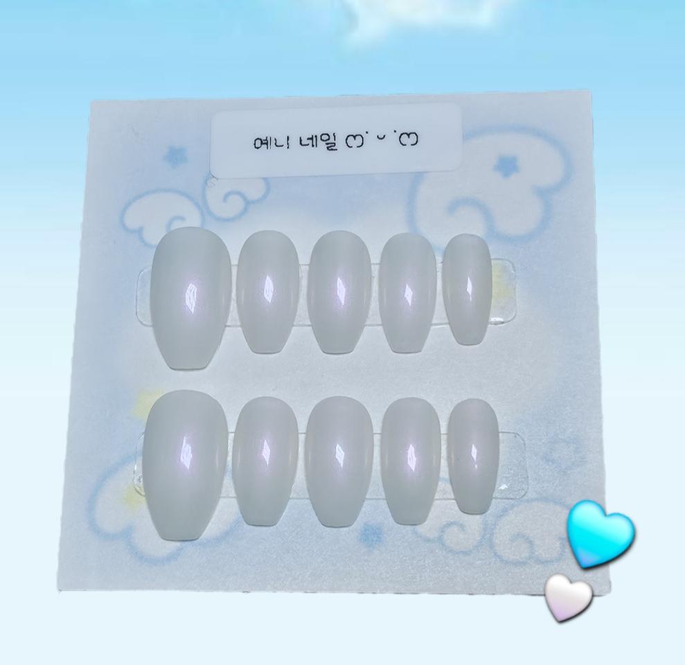 [수제네일팁] 오로라 빛 네일팁