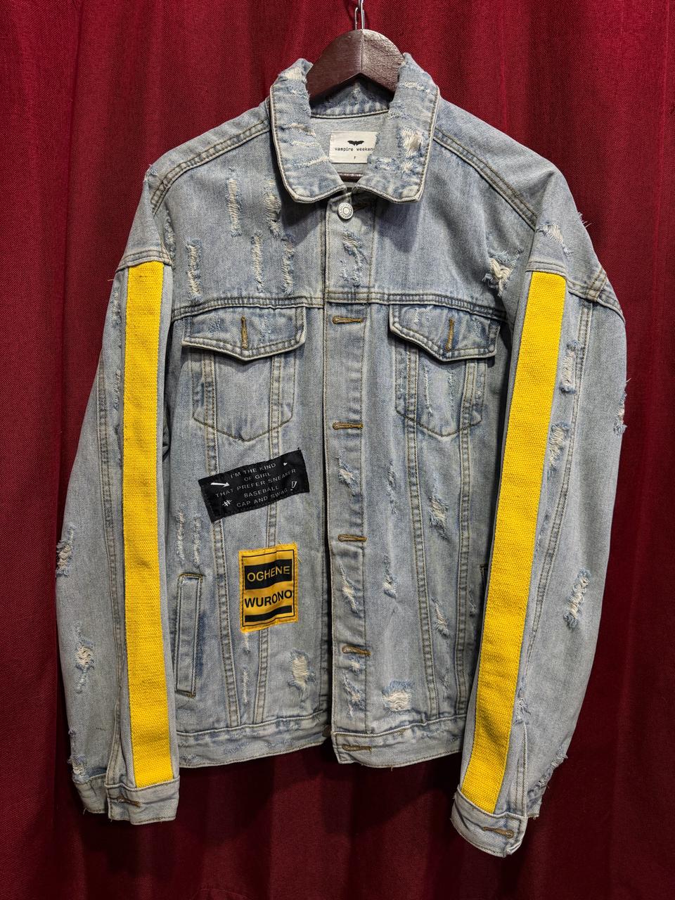 패치 청 자켓 FREE/95