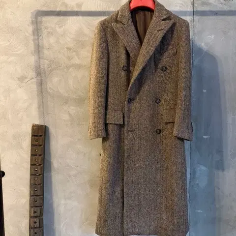 폴로 랄프로렌 헤링본 코트 여성44-55