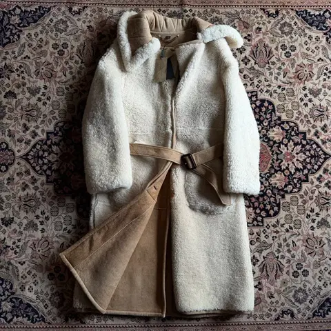 버버리 시어링 코트 여성66-77