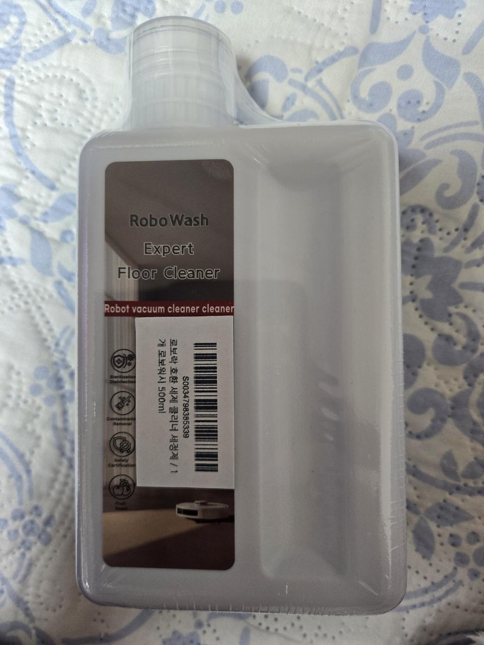 새제품  로보워시 로봇청소기 세정제 500ml