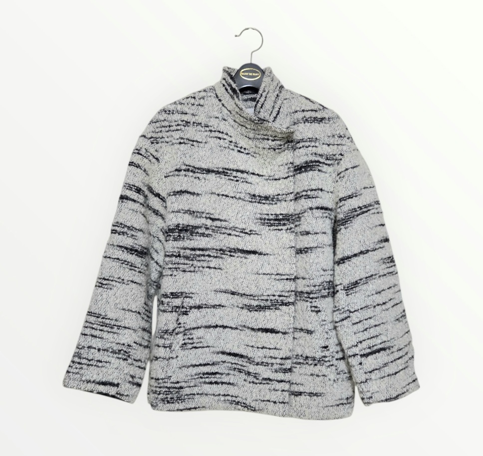 55 발렌시아 여성 모직 코트 울코트 하프코트 55 여자 반코트 여성코트