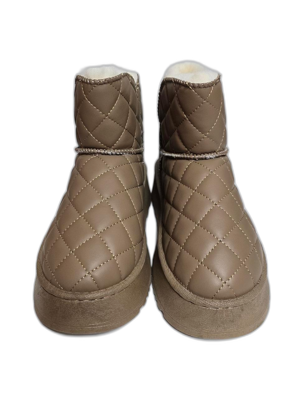 퀼팅 털 부츠 39(245) 새상품