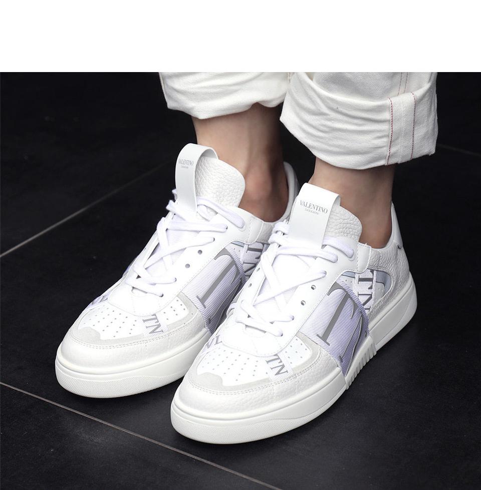 발렌티노 가라바니 VLTN 로고 밴드 스니커즈