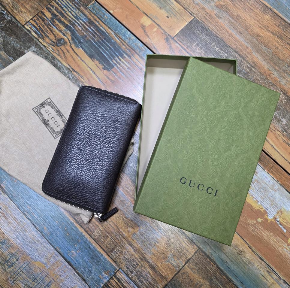 (정품/새상품) 구찌 장지갑 / GUCCI / 다크브라운
