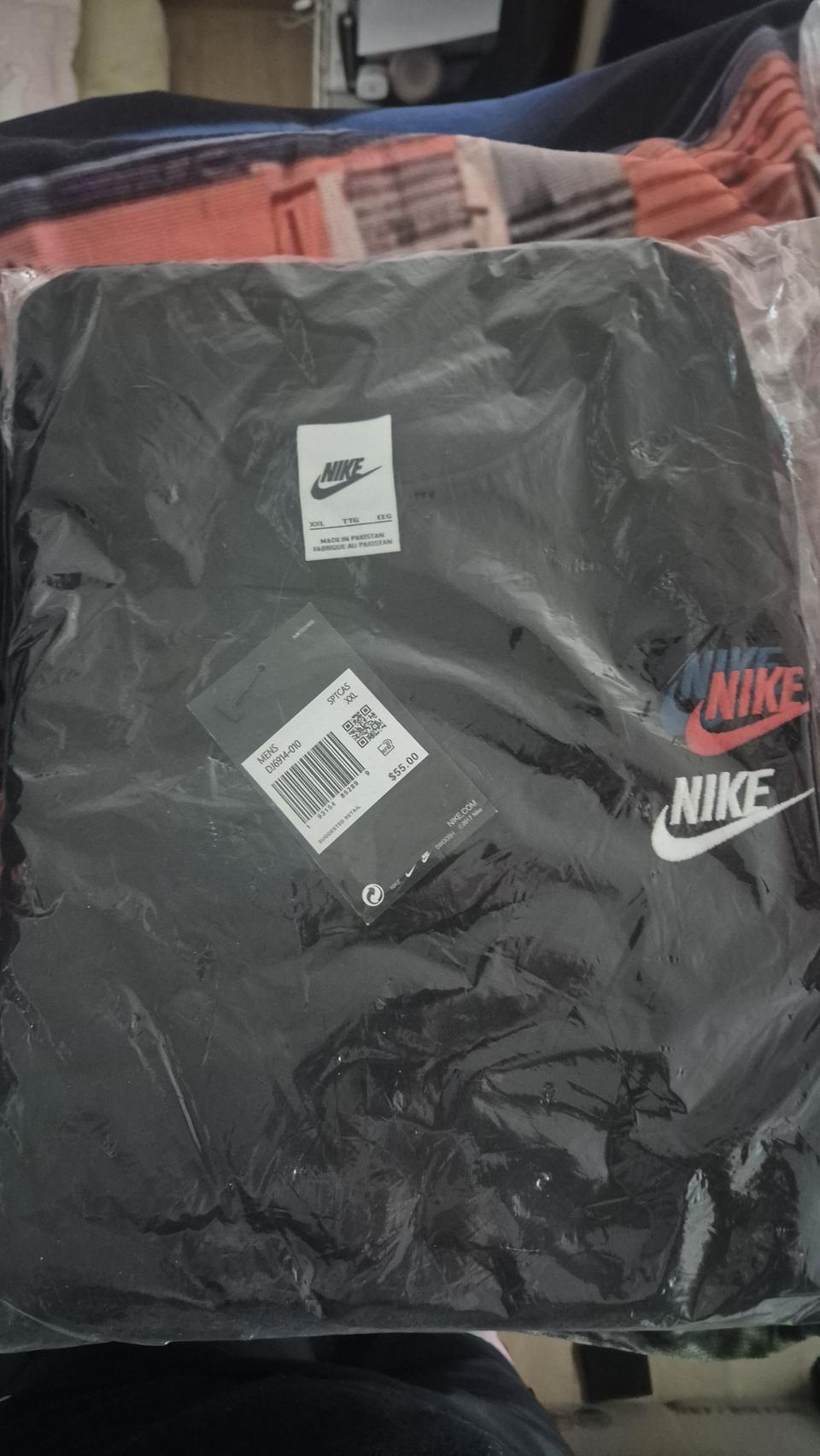 나이키정품)프렌치테리 멀티로고 맨투맨