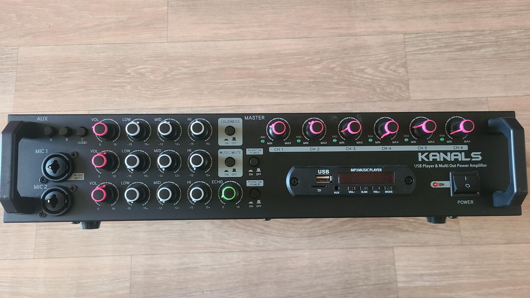 카날스 EMA-600N 6채널 앰프