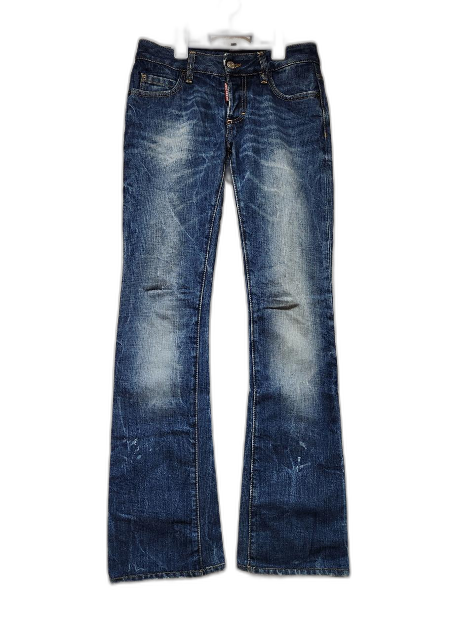 디스퀘어드2 여성 부츠컷 청바지