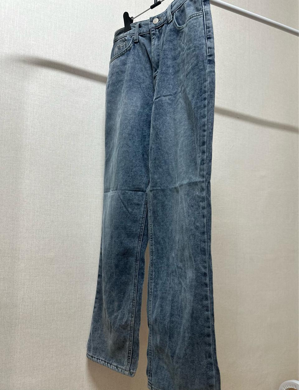 (새상품)CRKO 양기모(벨벳) 밍크안감 청바지