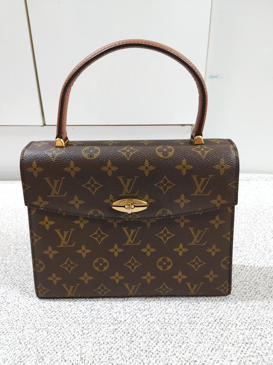 정품 클래식 루이비통 말제르브 빈티지 토트백