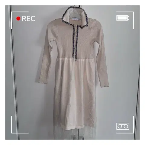 밸리걸 니트 원피스