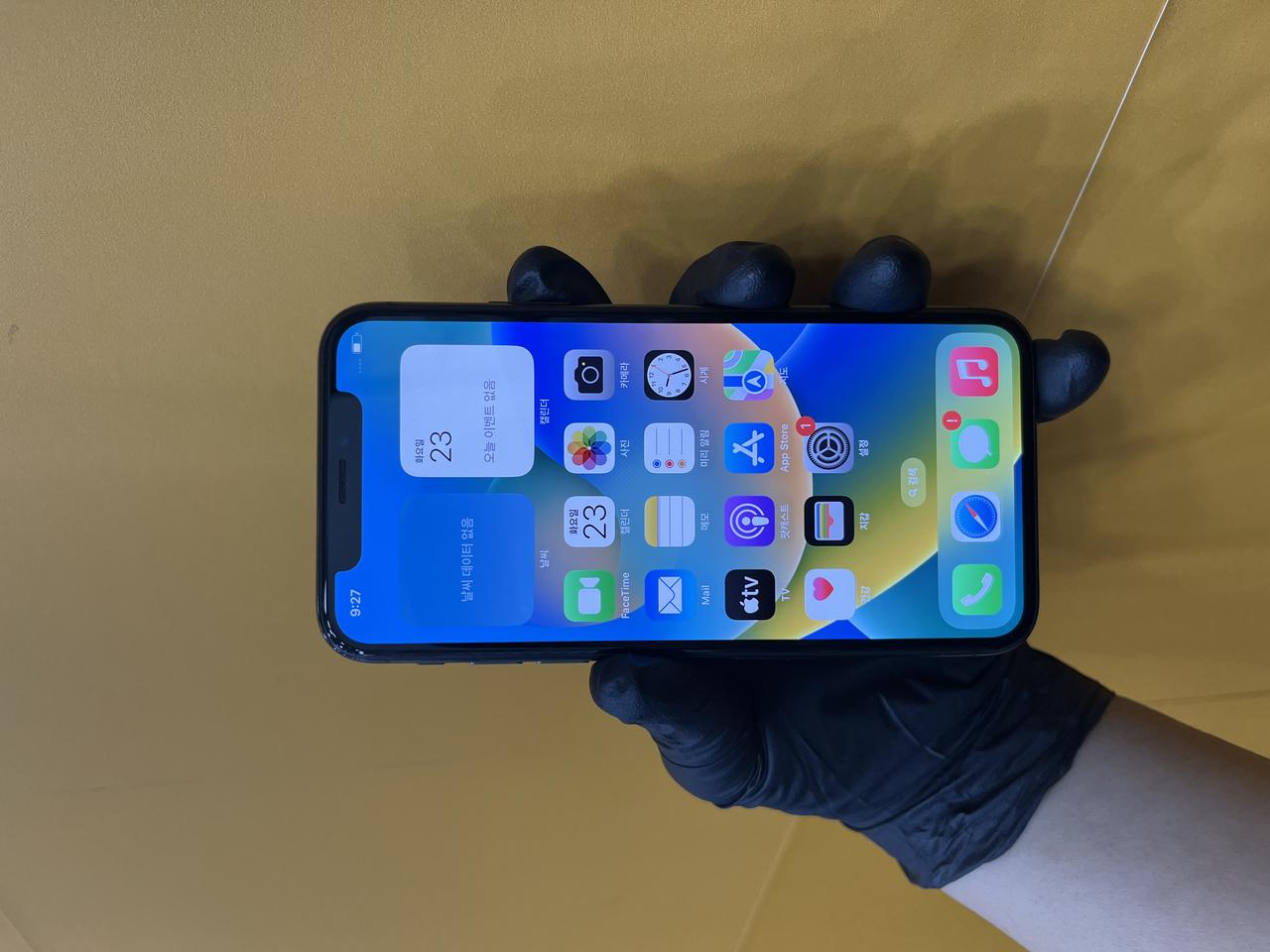 아이폰X 64G 스페이스 그레이 [새배터리] 판매합니다