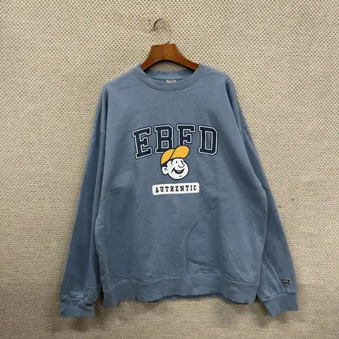 이벳필드 캐주얼 빅프린팅로고 스웻셔츠 맨투맨 XL A03618