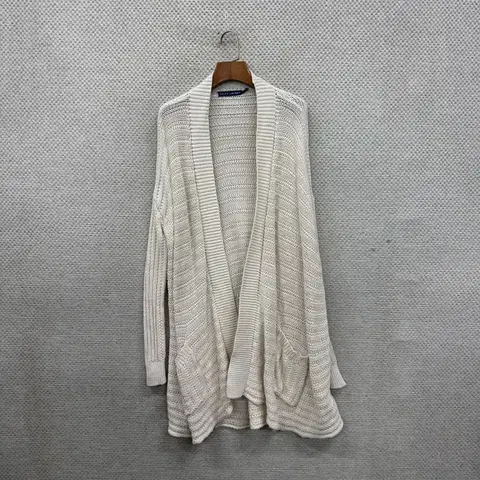 폴로 랄프로렌 캐주얼 코튼 롱 니트 가디건 M A03629