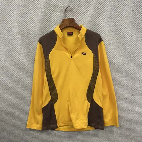 K2 아웃도어 자수로고 반집업 긴팔티 95 A03711