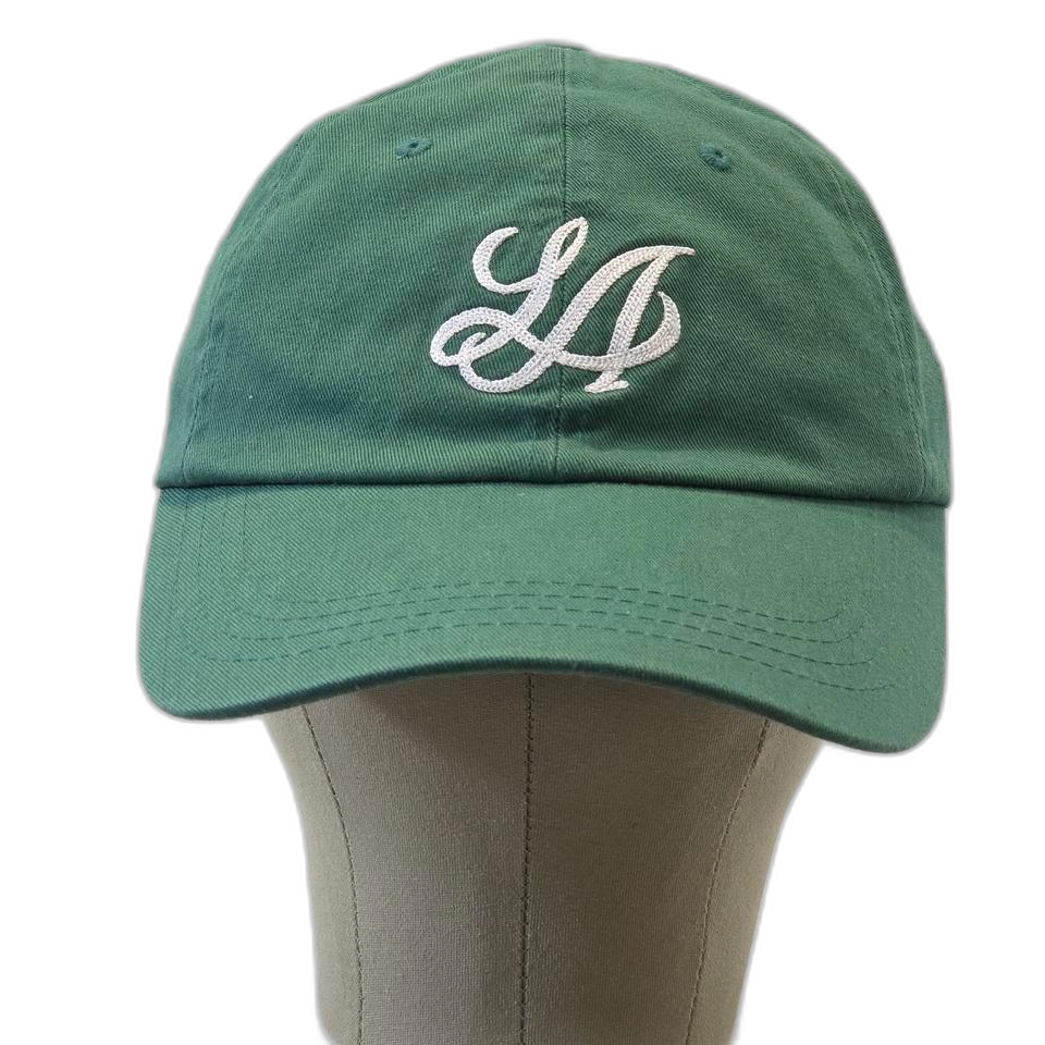L3-1:라라폭스(LALAFOX)그린 로고 자수 볼캡Free(56-59)