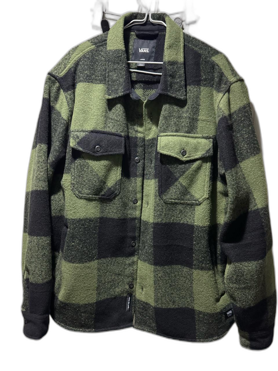 반스 덴비 퍼지 셔츠 자켓 L사이즈