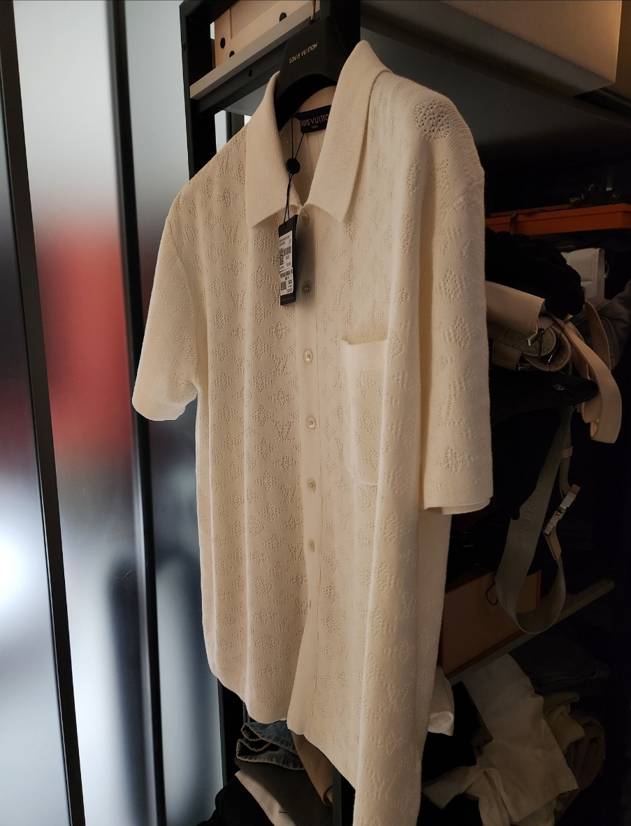 루이비통 모노그램 포인텔 셔츠