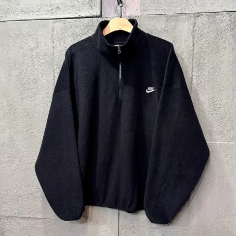 [XL] 00s 나이키 하프 집업 후리스