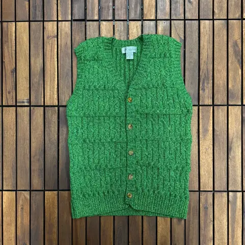 [M] 90s 에어 캐나다 승무원 니트 조끼