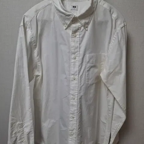 유니클로 흰색남방 100 남방셔츠