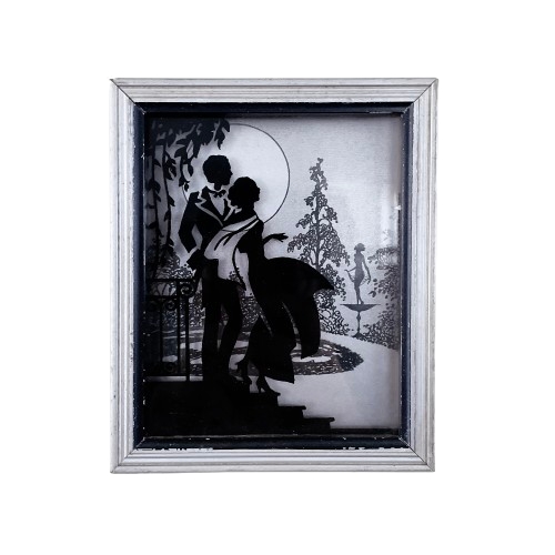 빈티지 실루엣 액자