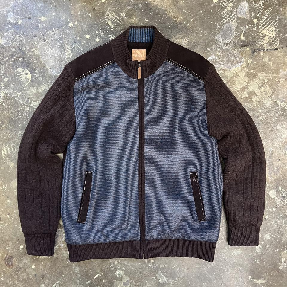 95) 갤럭시 니트 방풍자켓 점퍼 자켓